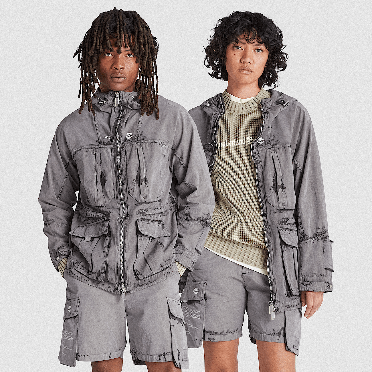 All Gender Timberland x A COLD WALL Future73 Hunting Parka in Dark Grey