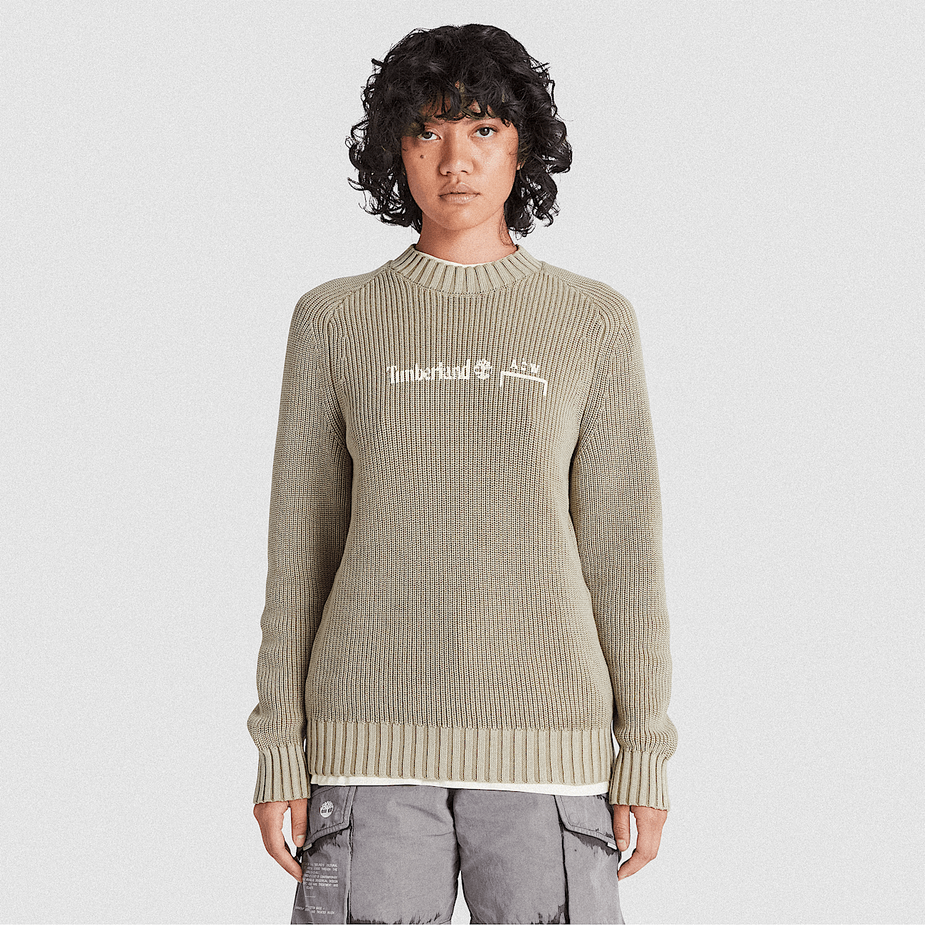 Pull en tricot Future73 Timberland x A COLD WALL unisexe en beige