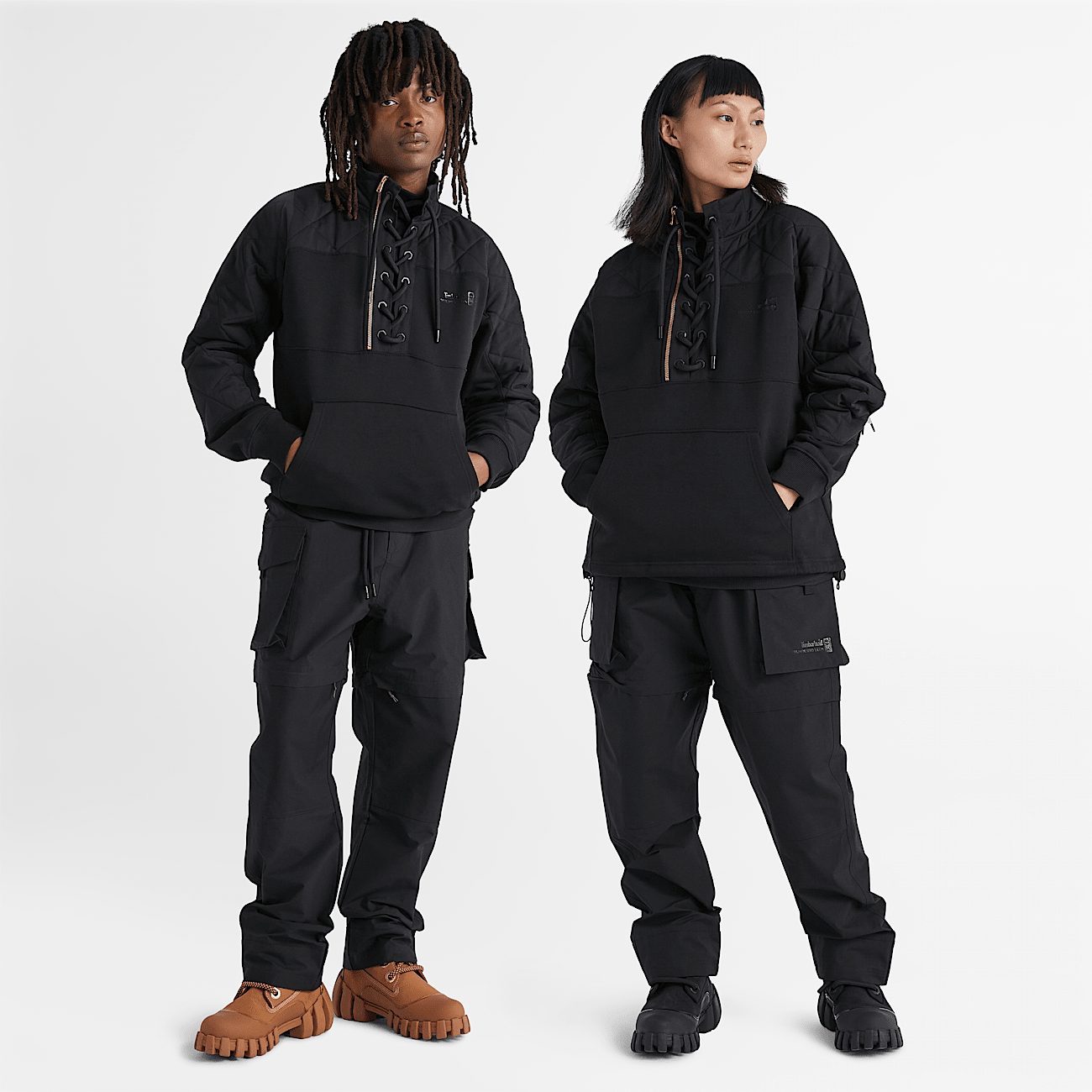 Timberland funnel neck pullover jacket clearance
