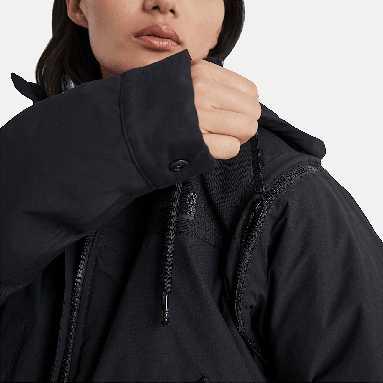 Look avec timberland noir femme sale