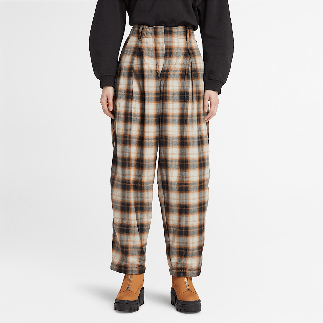 Plaid pants women deals