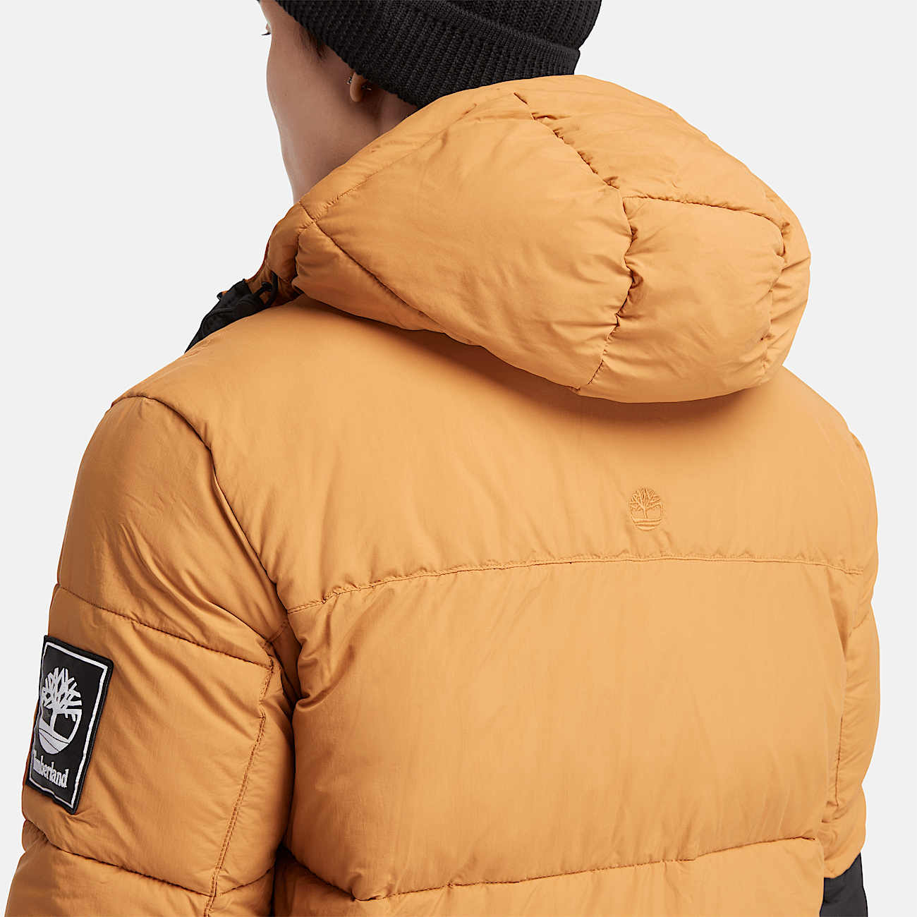 Men yellow puffer jacket clearance