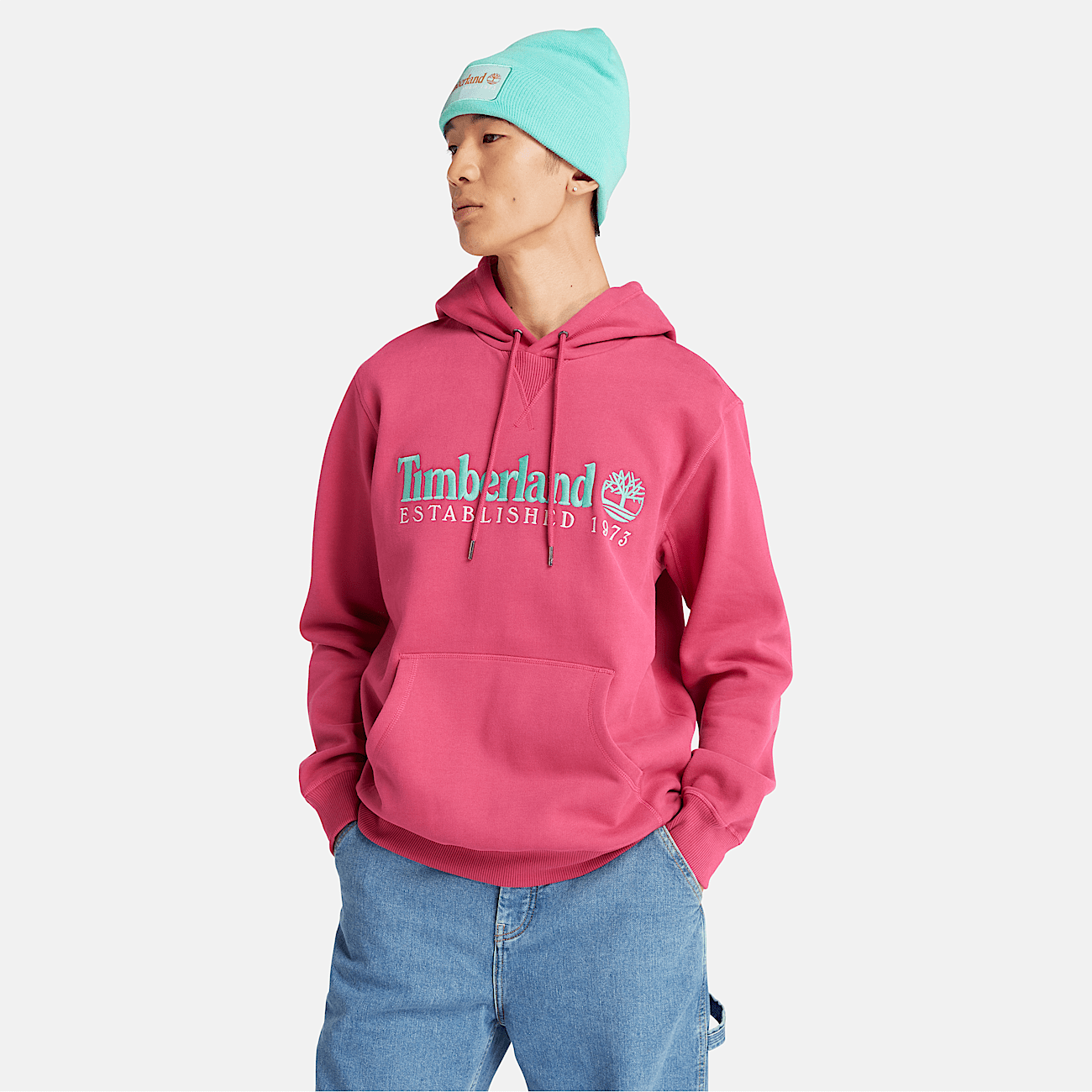 Pink red hoodie clearance