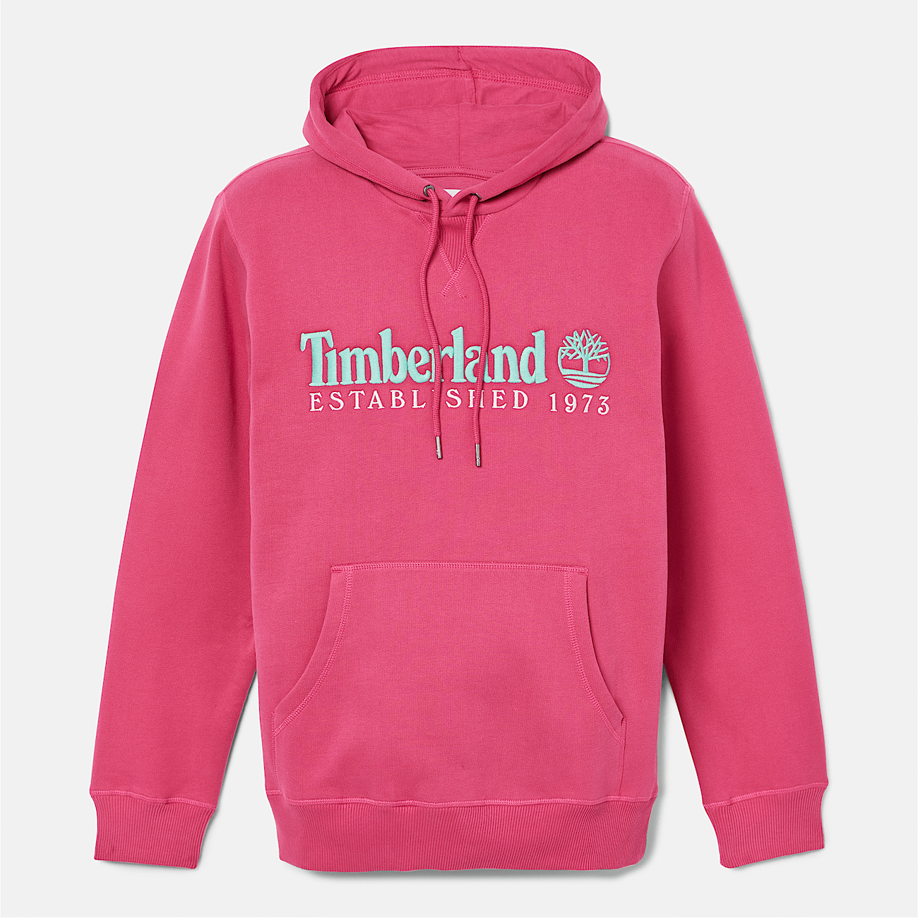 Timberland 50th Anniversary Hoodie Sweatshirt in Dark Pink