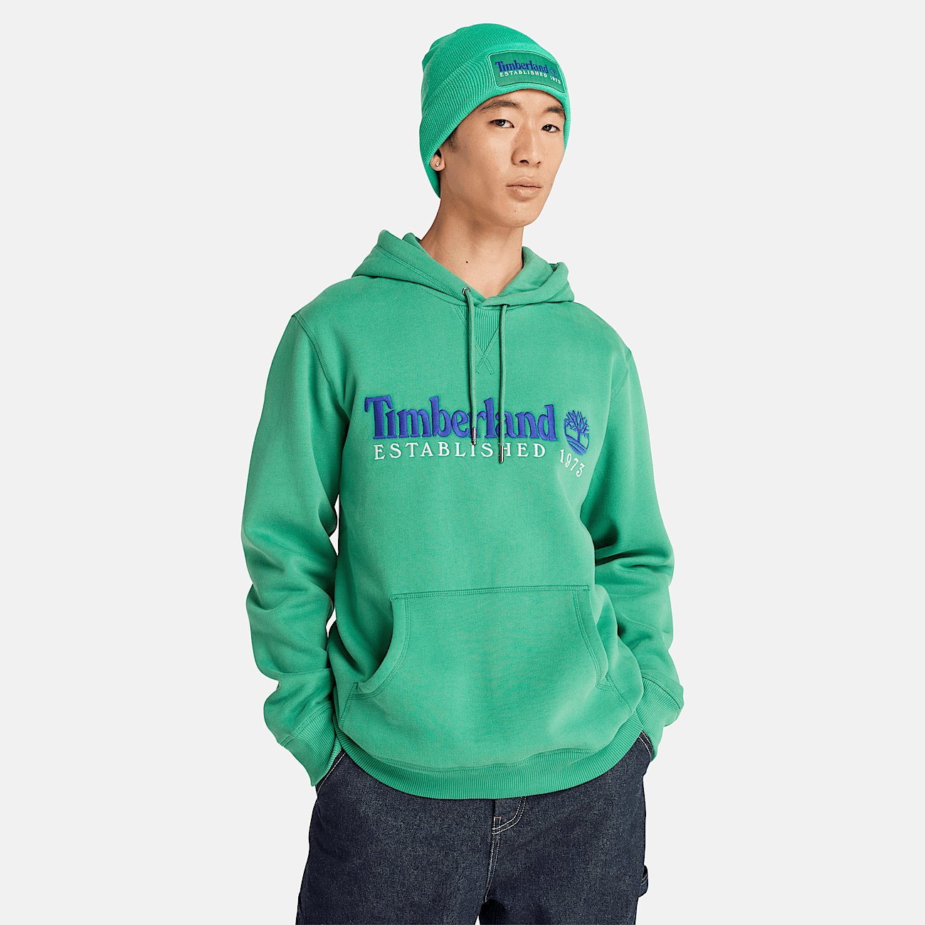 Timberland 50th Anniversary Hoodie Sweatshirt in Green