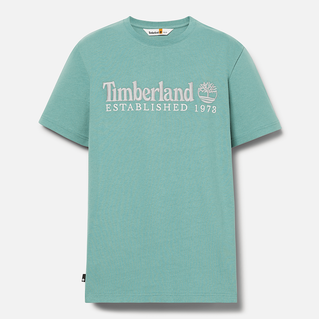 Short Sleeve Logo T-Shirt for Men in Teal