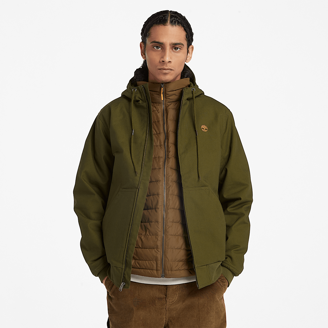 Timberland green jacket top