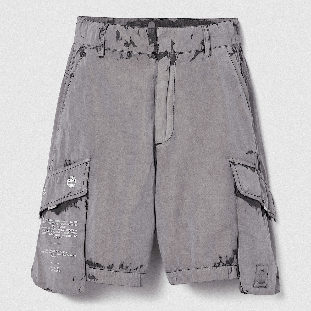 All Gender Timberland x A COLD WALL Future73 Cargo Shorts in Dark Grey