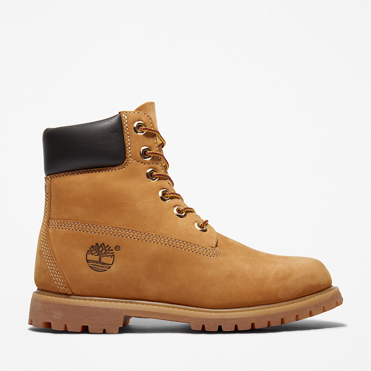 Timberland Premium 6 Inch Lace Up Waterproof Boot for Women in Yellow