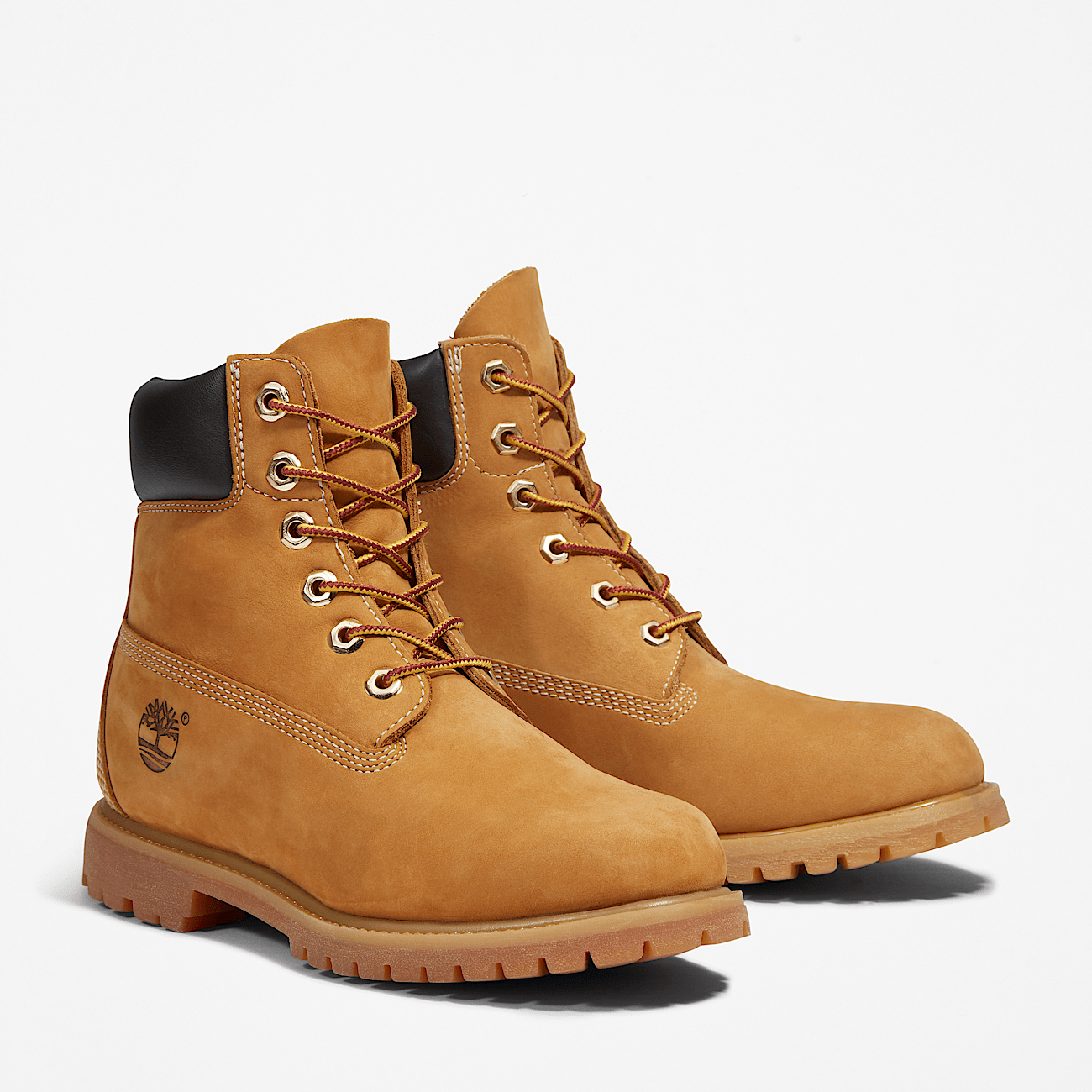 Timberland Premium 6 Inch Lace Up Waterproof Boot for Women in Yellow