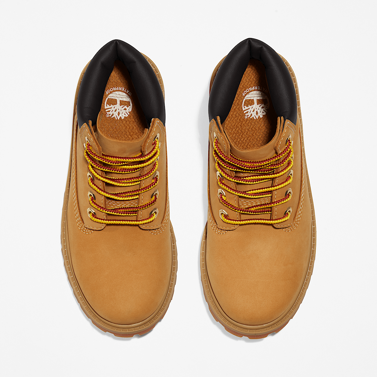 6 inch Boot a lacets Timberland Premium pour enfant en jaune