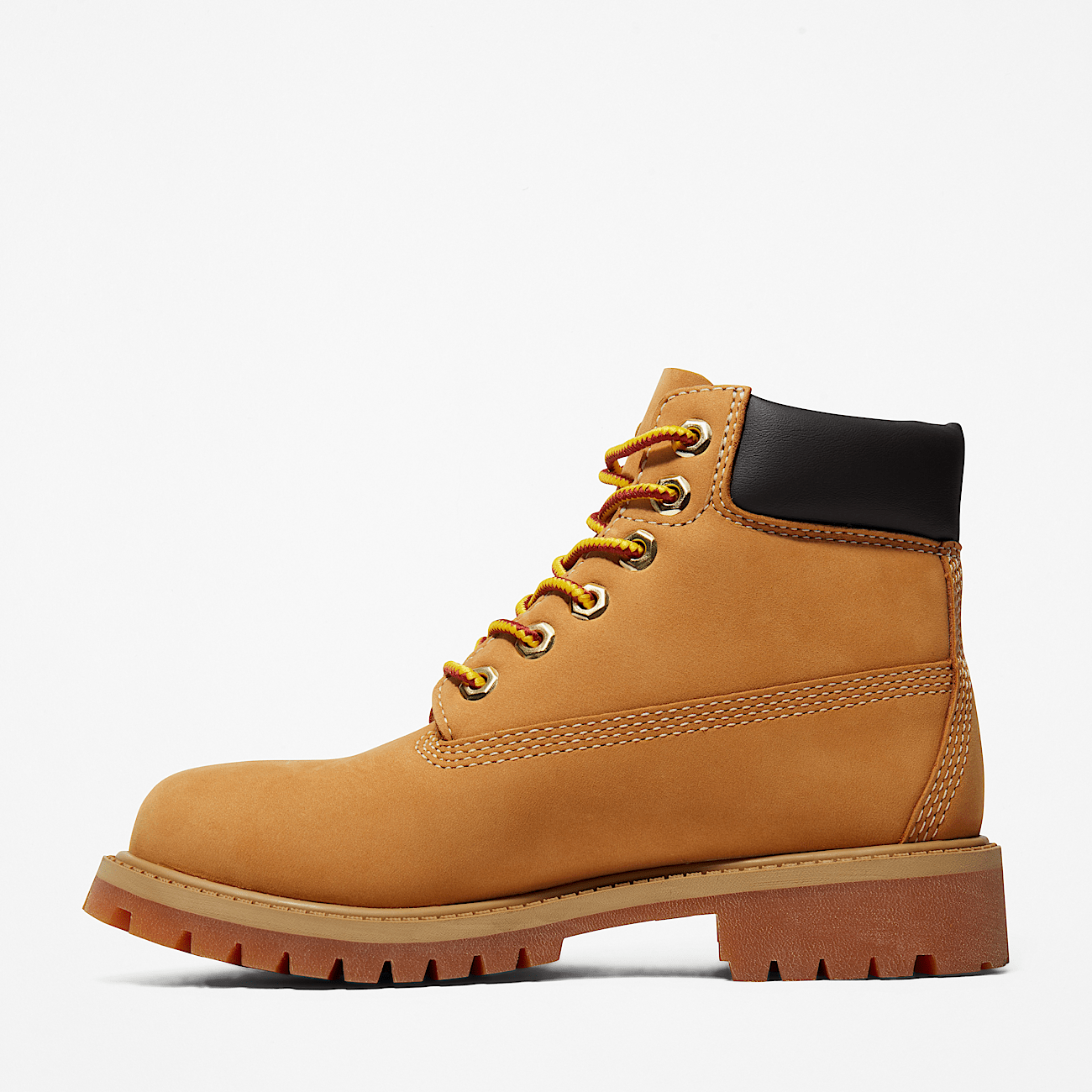 Timberland Premium 6 Inch Lace up Boot for Youth in Yellow