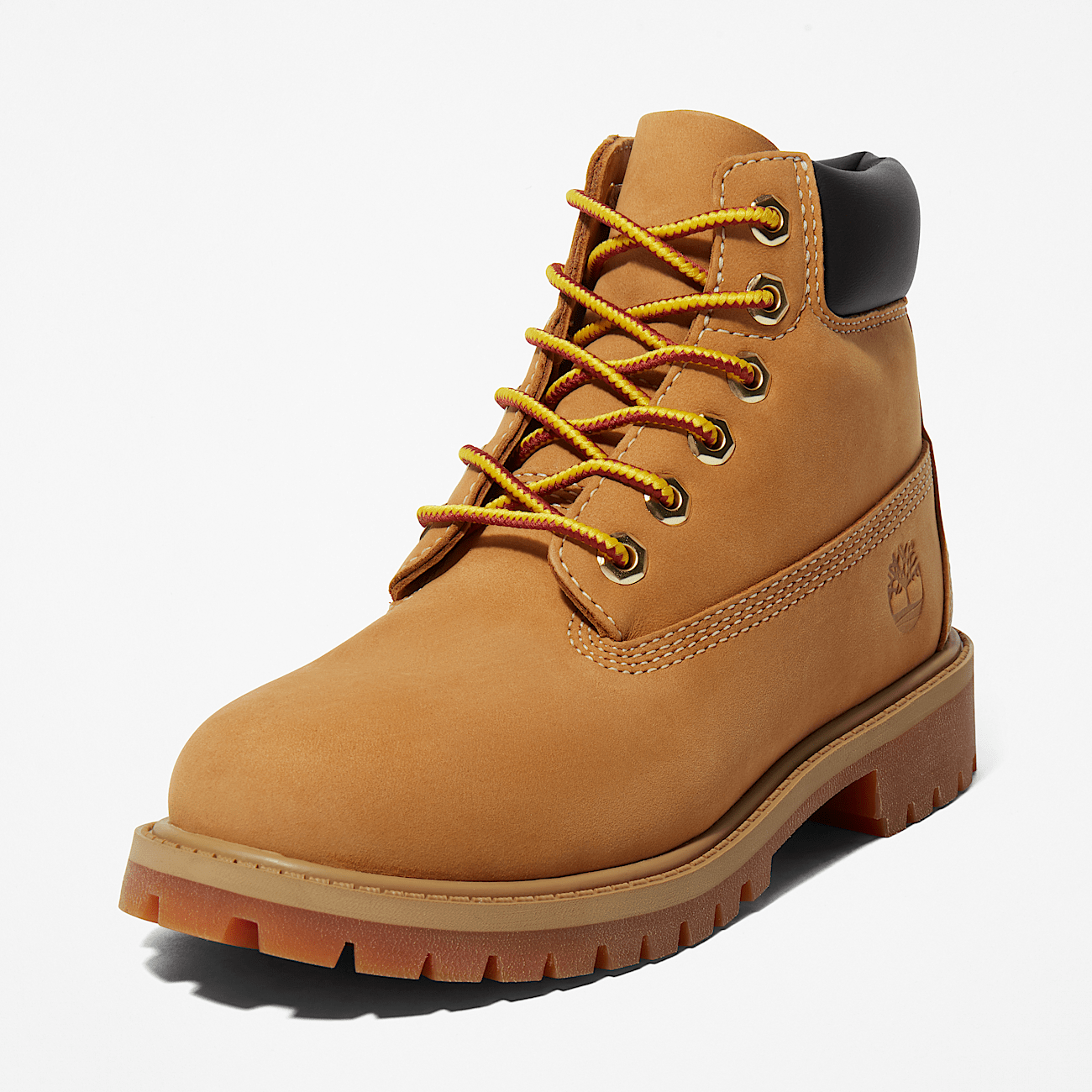 Botas 6 Inch Premium Timberland impermeables para nino de 30 5 a 35 en amarillo