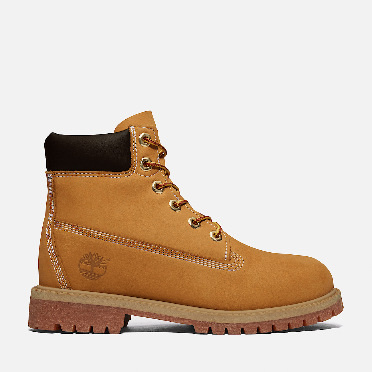 Timberland Premium 6 Inch Lace up Boot for Junior in Yellow