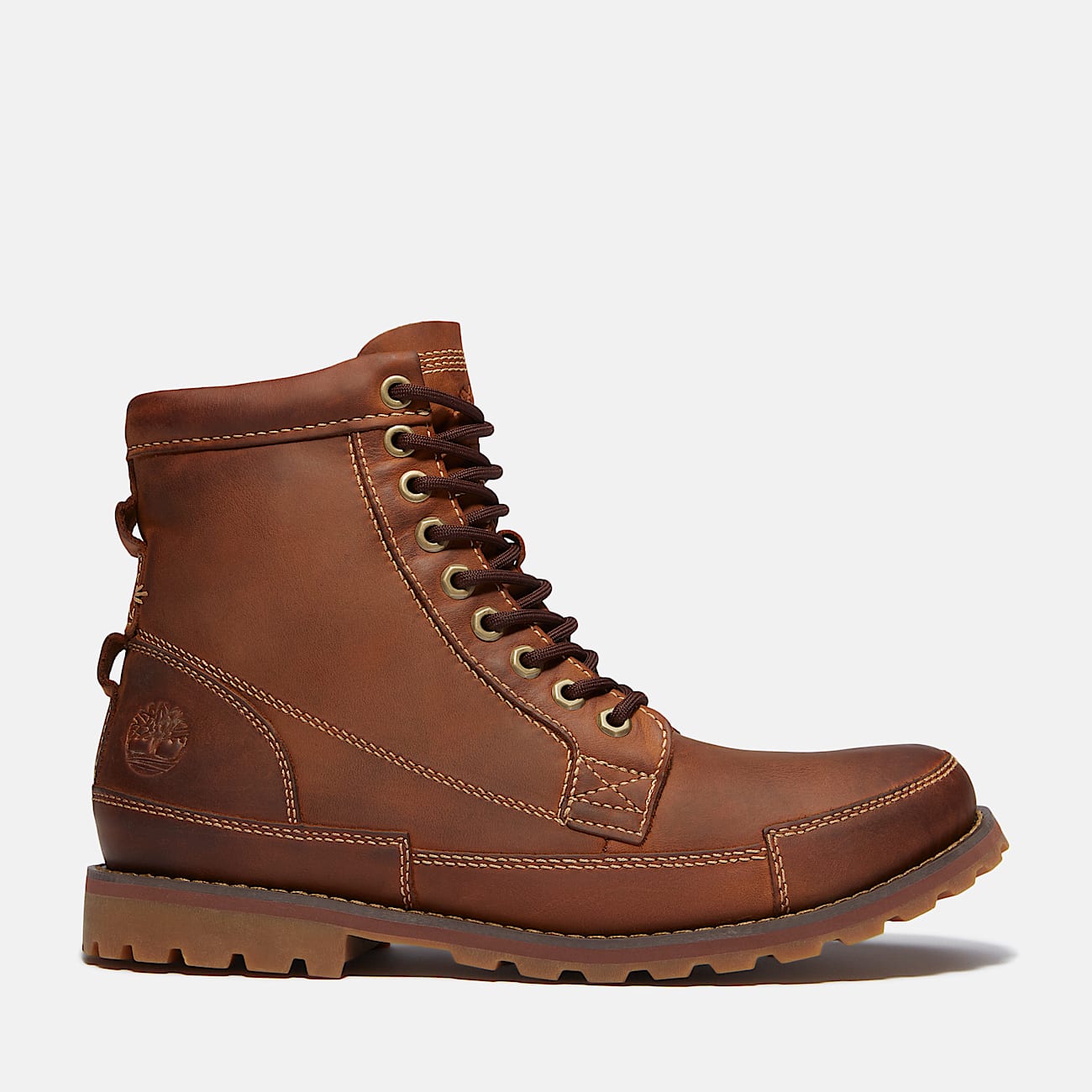 Botas de media cana con cordones Timberland Originals para hombre en marron
