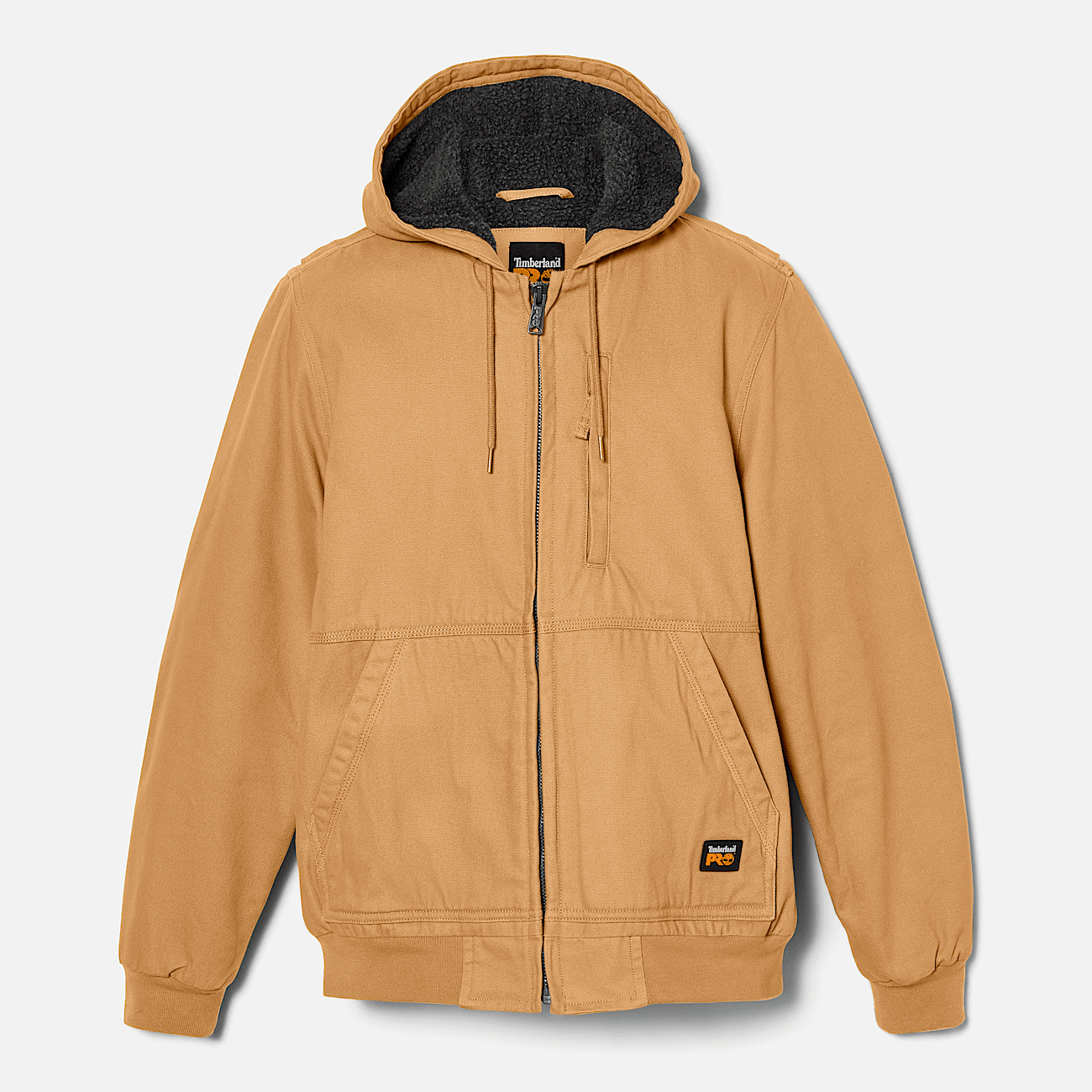 Timberland PRO Gritman Fleece lined Canvas Jacket for Men in Dark Yellow
