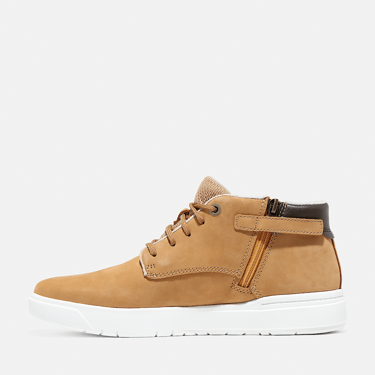 Seneca Bay Mid Lace-Up Trainer for Junior in Yellow