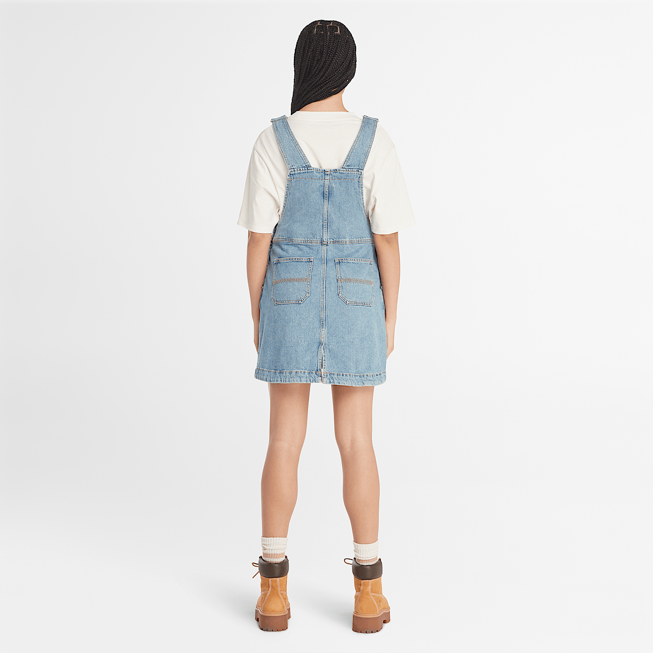 Refibra™ Denim Dungarees for Women in Blue