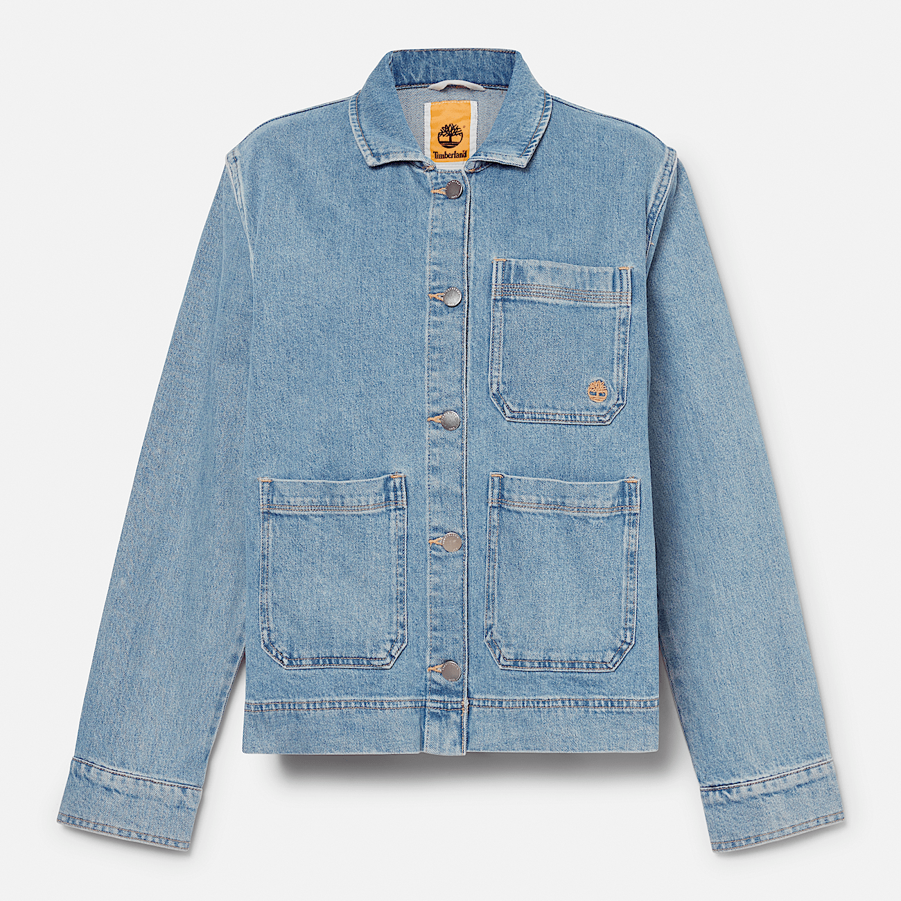 Blue chore jacket deals