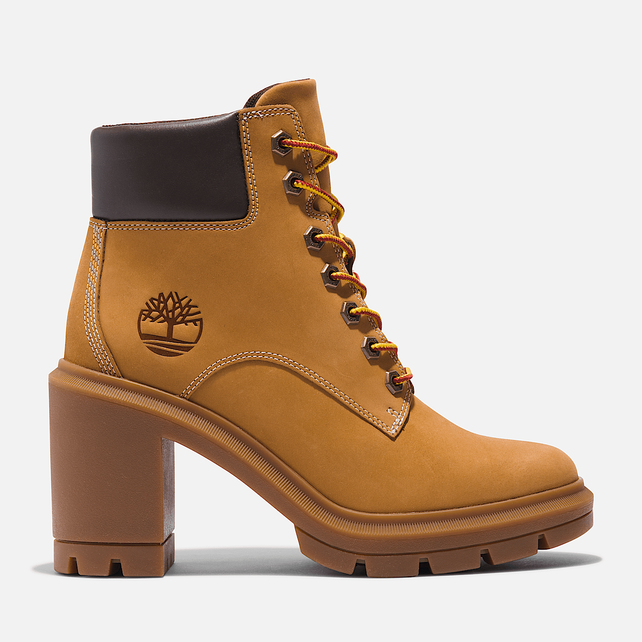 Allington Heights Lace up Boot for Women in Yellow