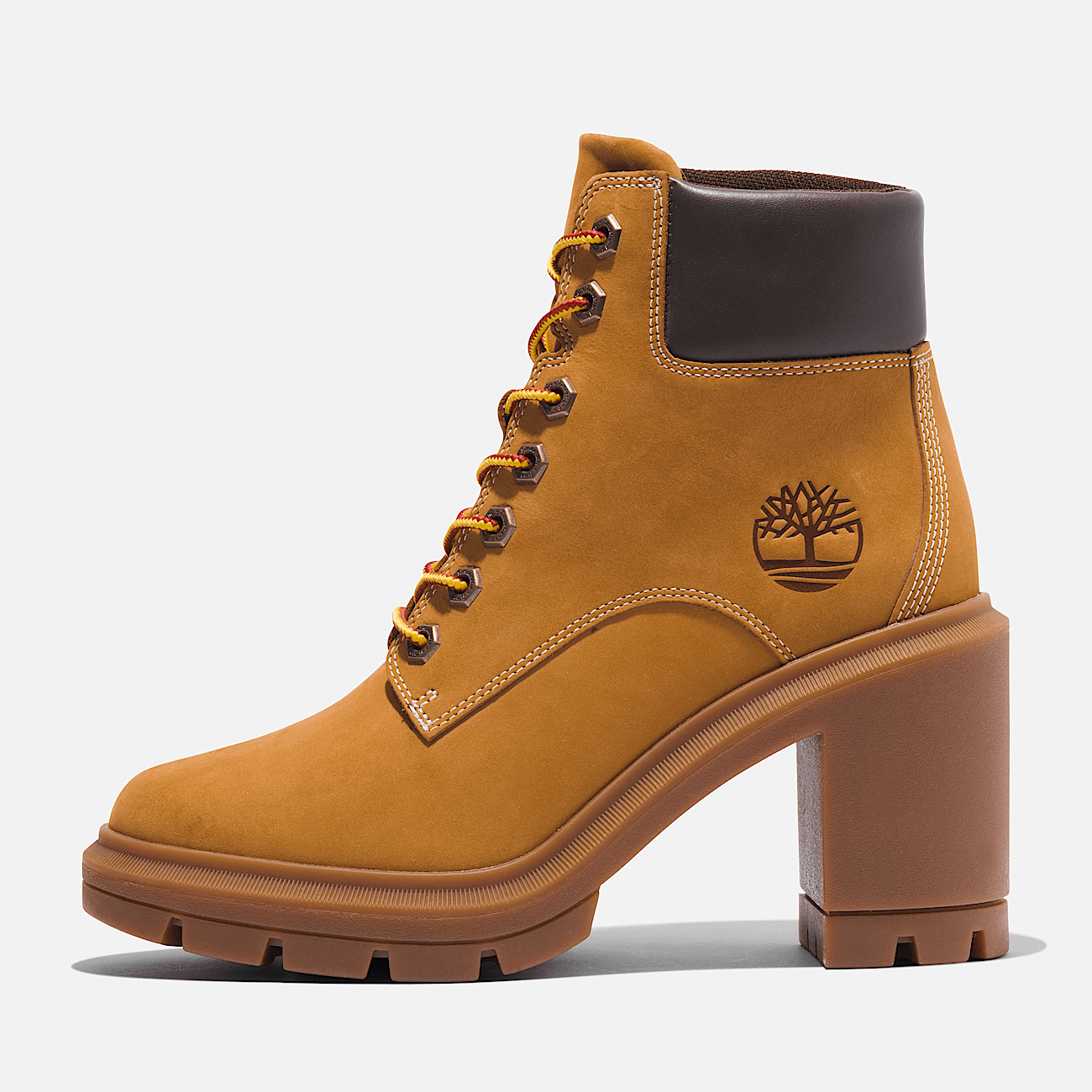 Allington Heights Mid Lace Up Boot for Women in Yellow