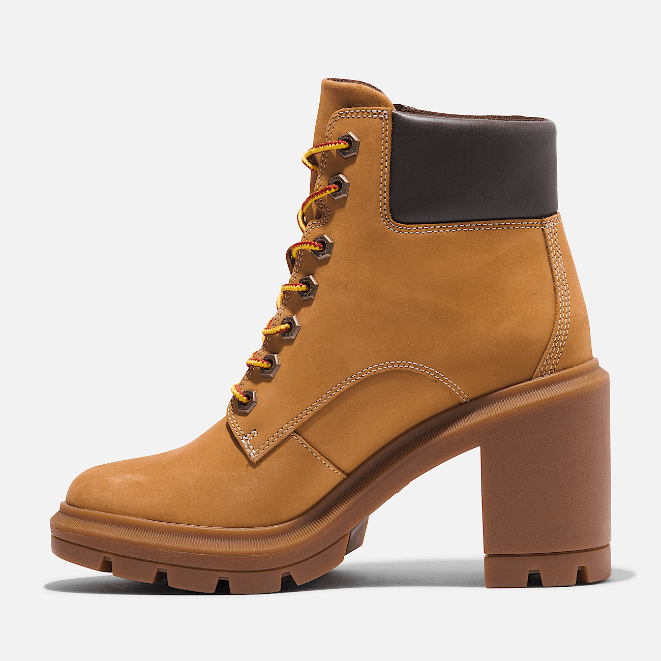 Allington Heights Lace up Boot for Women in Yellow