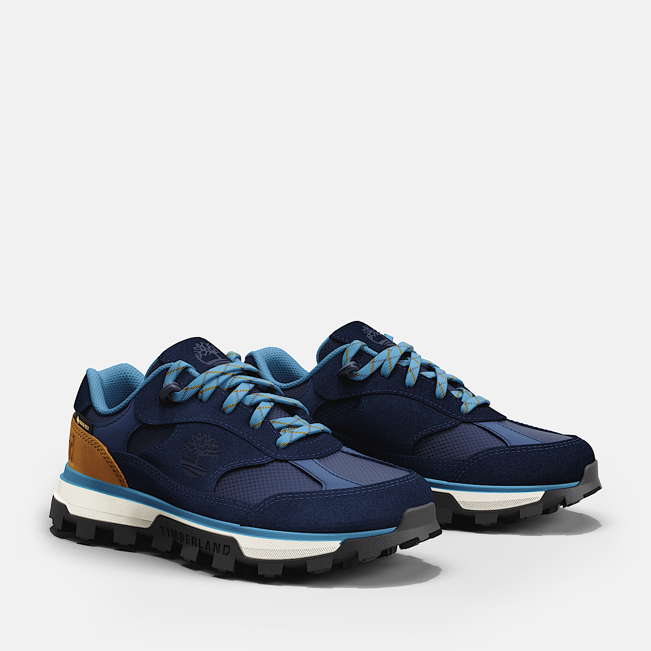 Zapatillas Gore Tex Trail Trekker para Nino de 30 5 a 35 en azul marino