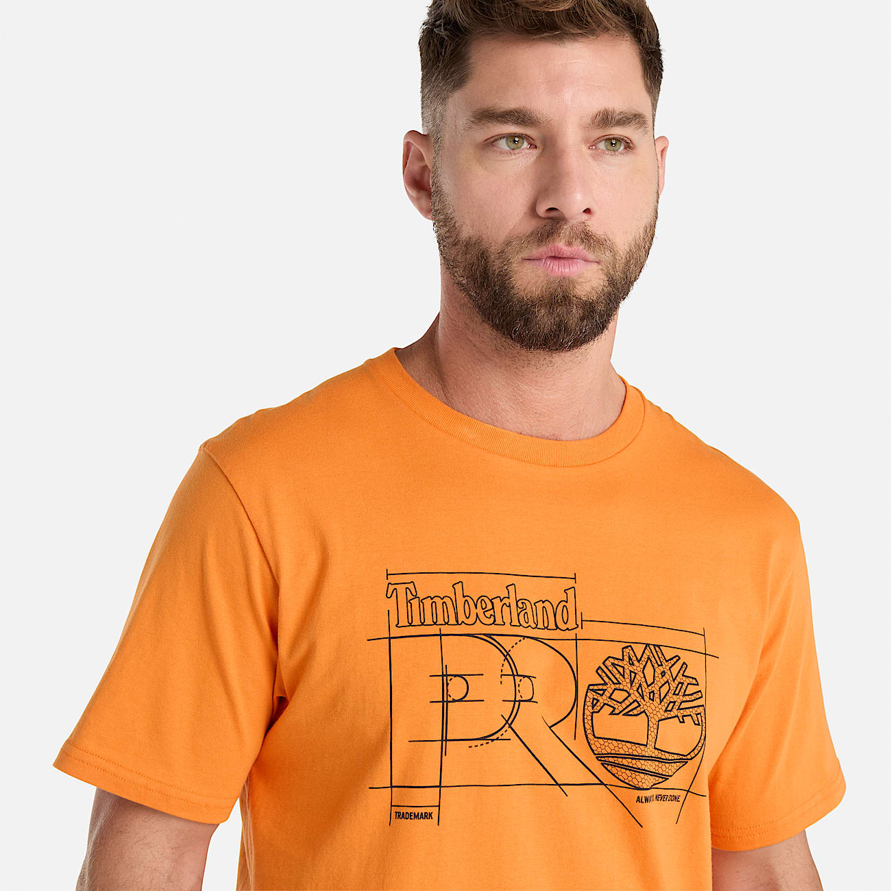Timberland PRO Innovation Blueprint T Shirt for Men in Orange