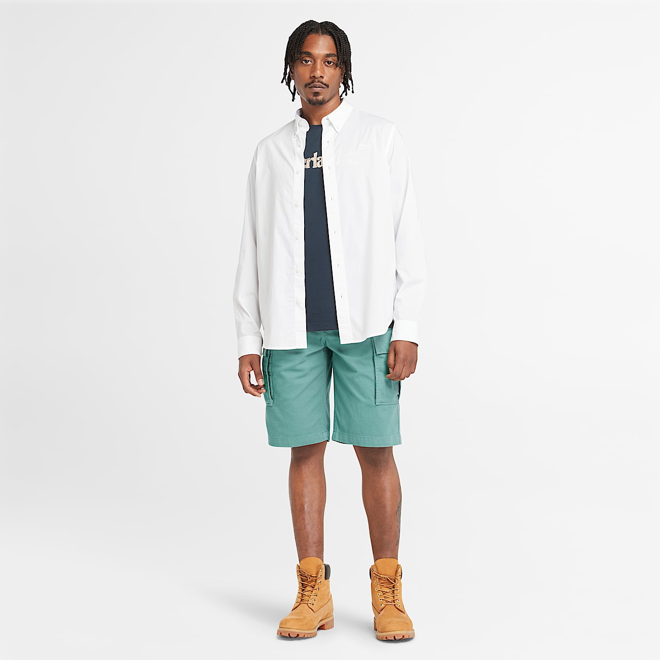 Mens twill cargo shorts 2025