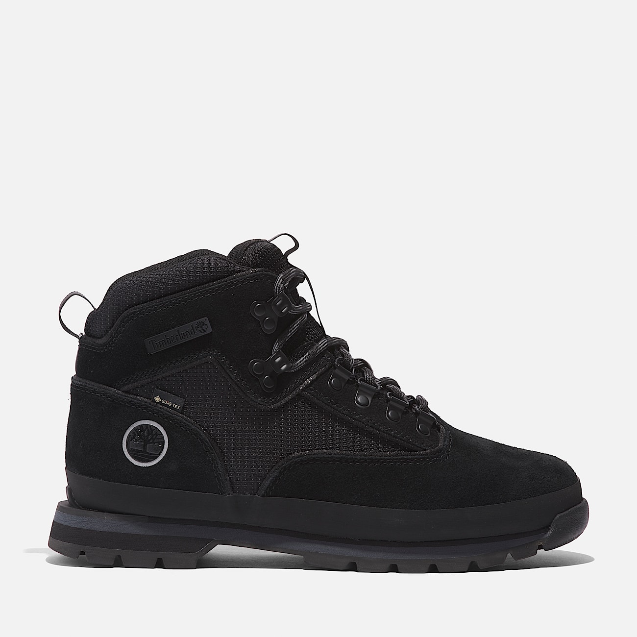 Chaussure de randonnee a lacets mi haute Euro Hiker en Gore Tex pour homme en noir