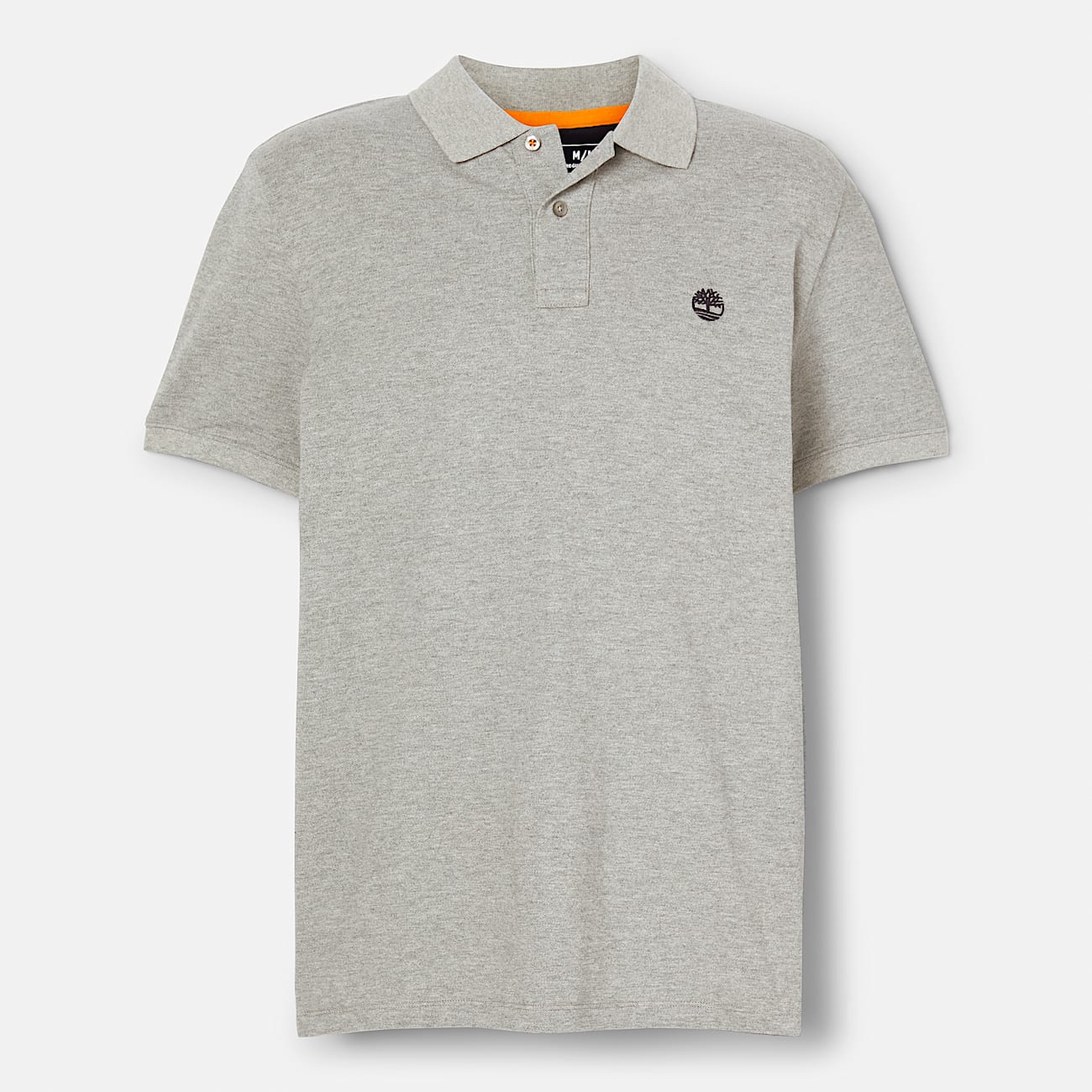 Millers River Pique Polo Shirt for Men in Grey
