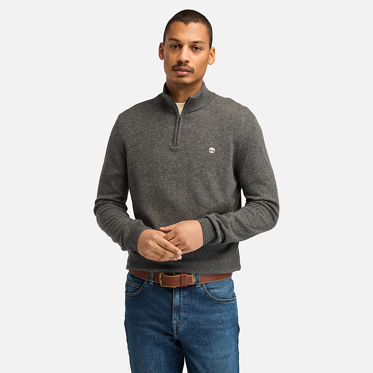 Maglione zip uomo hot sale