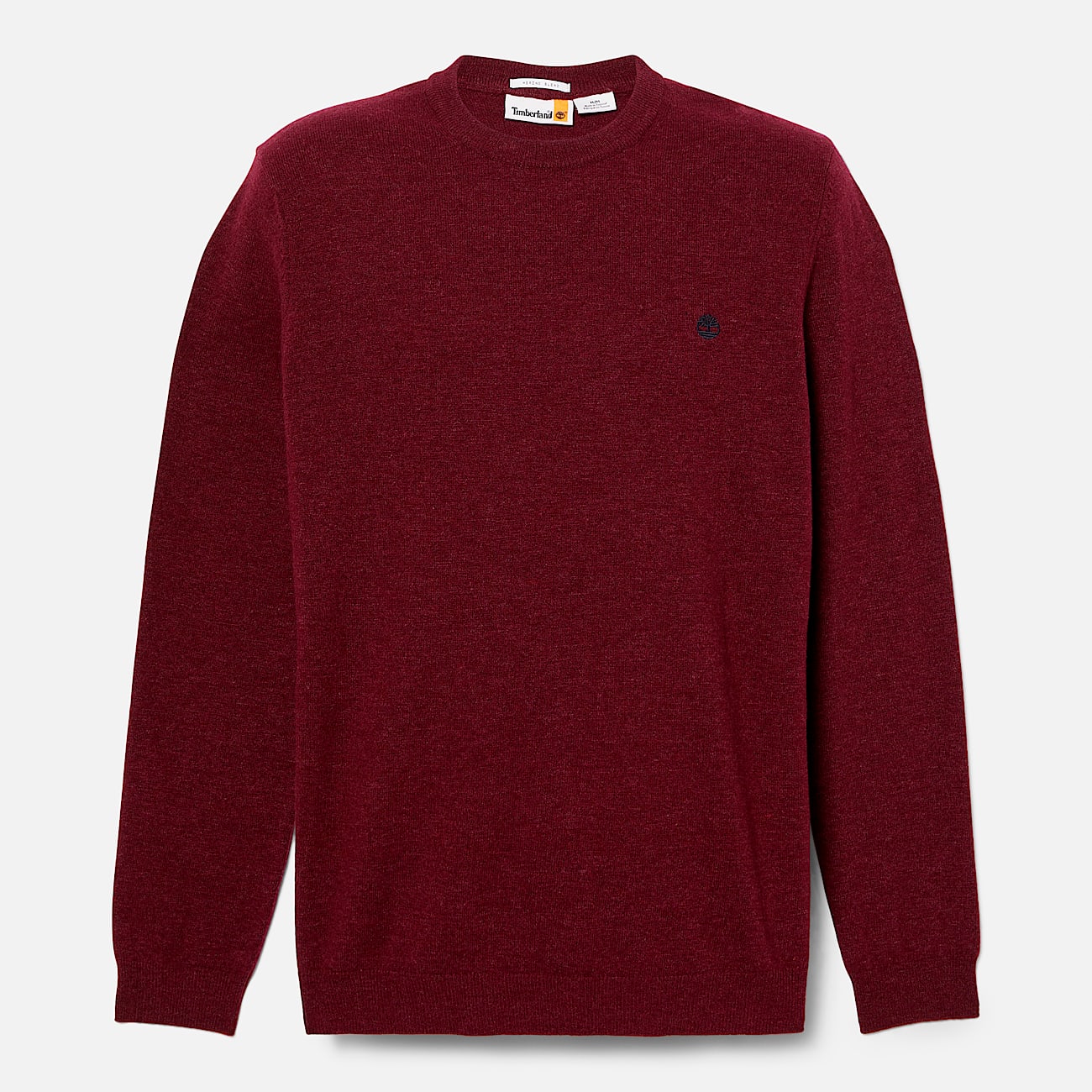 Maglione Girocollo in Lana Merino Cohas Brook da Uomo in rosso