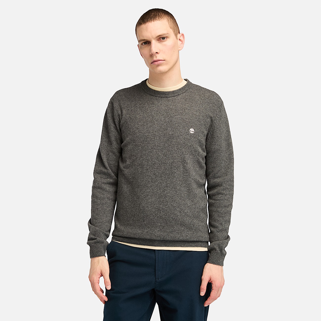 Grey timberland jumper outlet