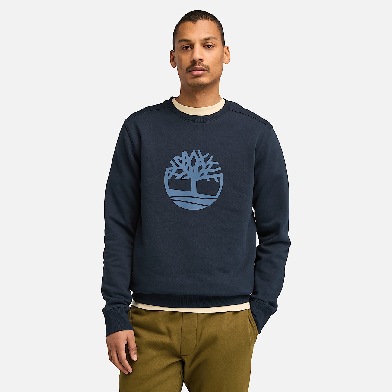 Mens navy pullover online