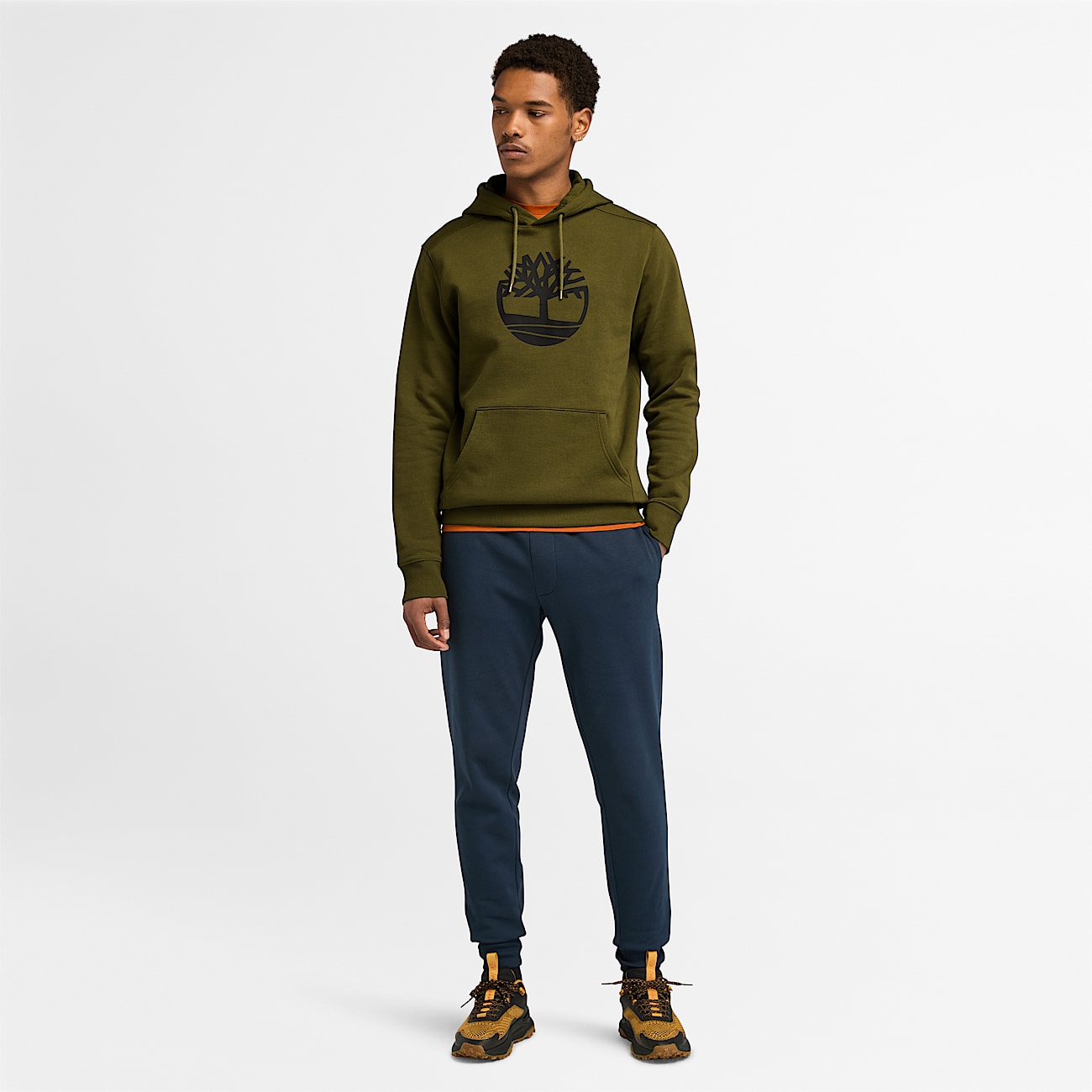 Timberland tree logo hoodie new arrivals