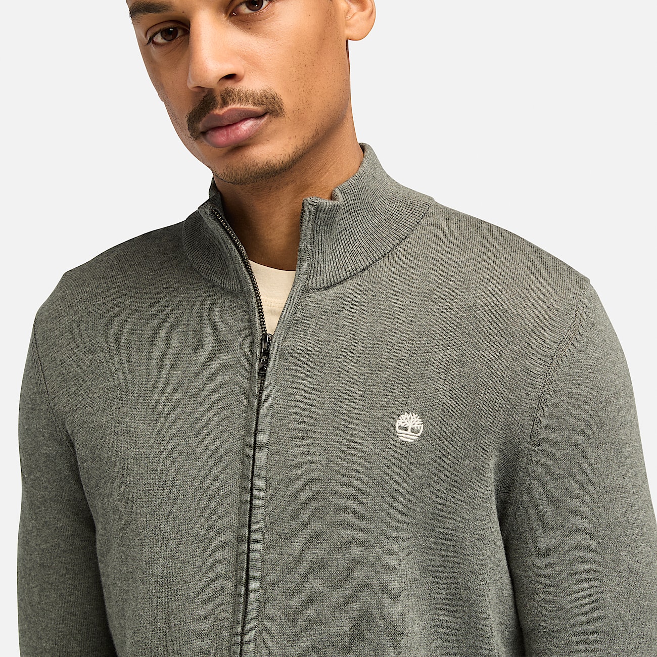 Maglia con zip uomo outlet