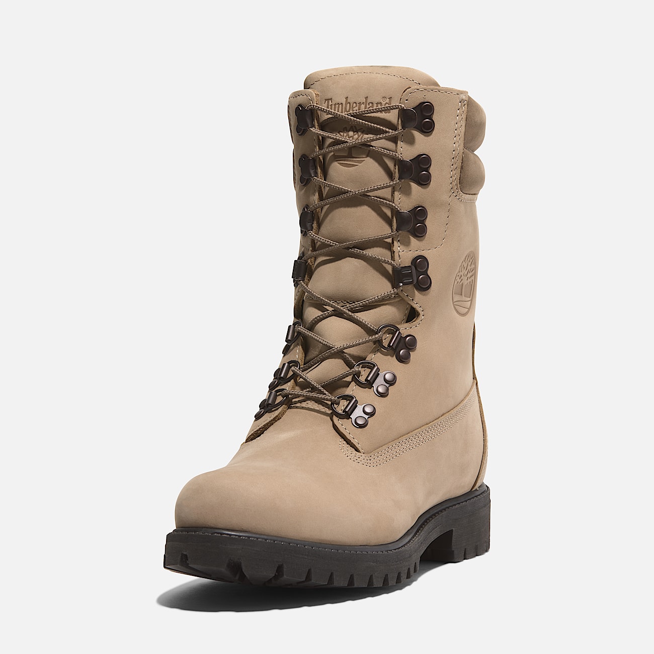 Timberland Premium Tall Lace up Boot for Men in Beige
