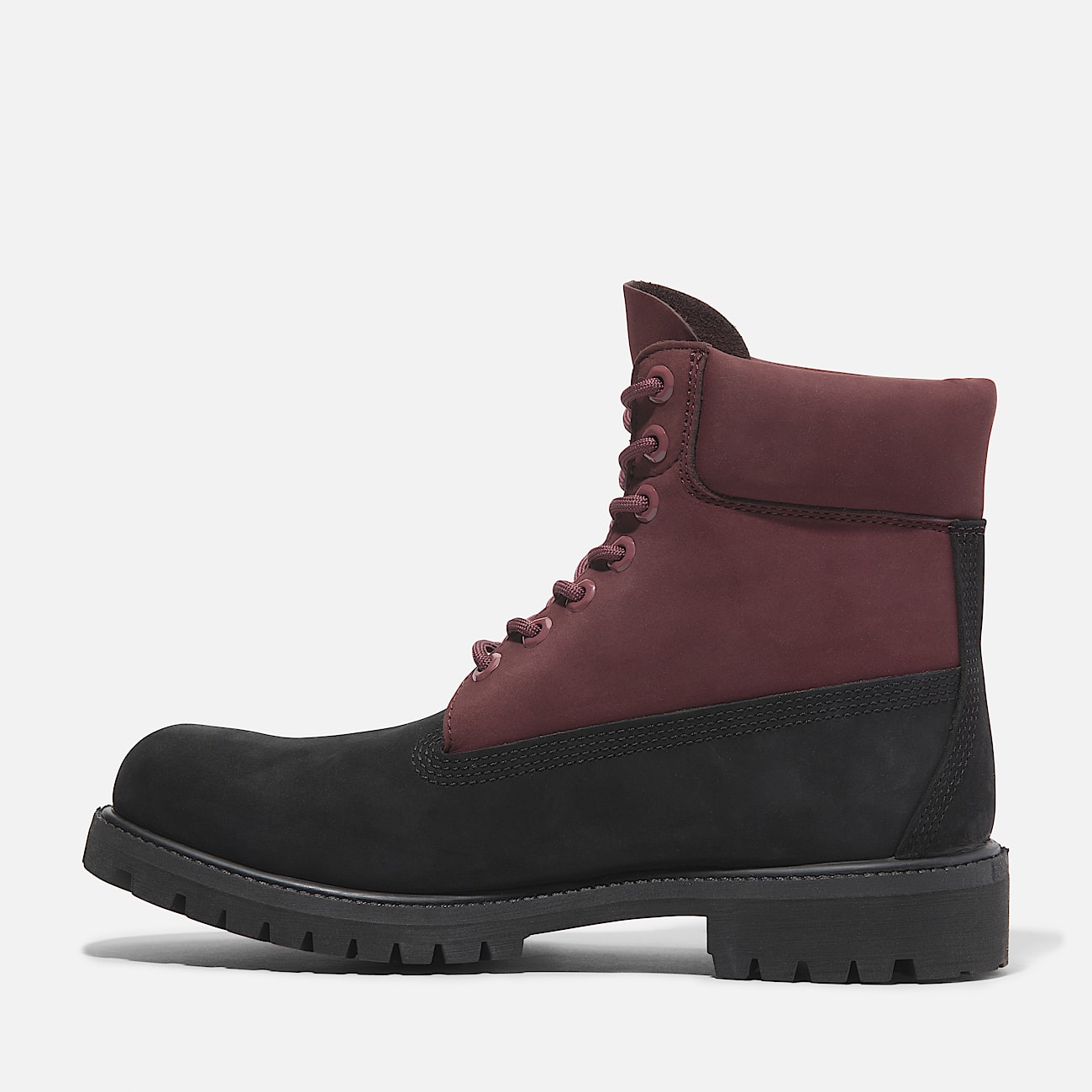 Red timbs with fur deals