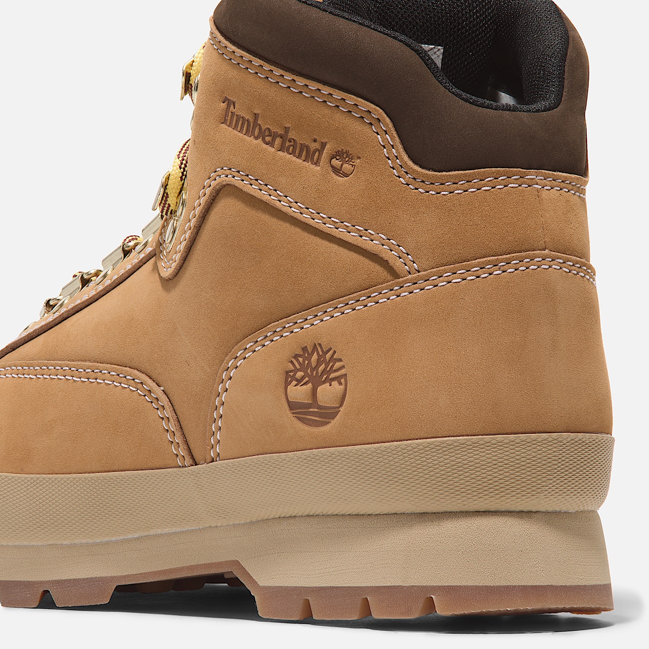 Boots de randonnee a lacets Euro Hiker pour homme en jaune