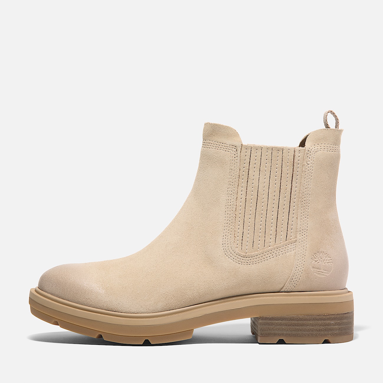 Brimfield Mid Chelsea Boot for Women in Beige