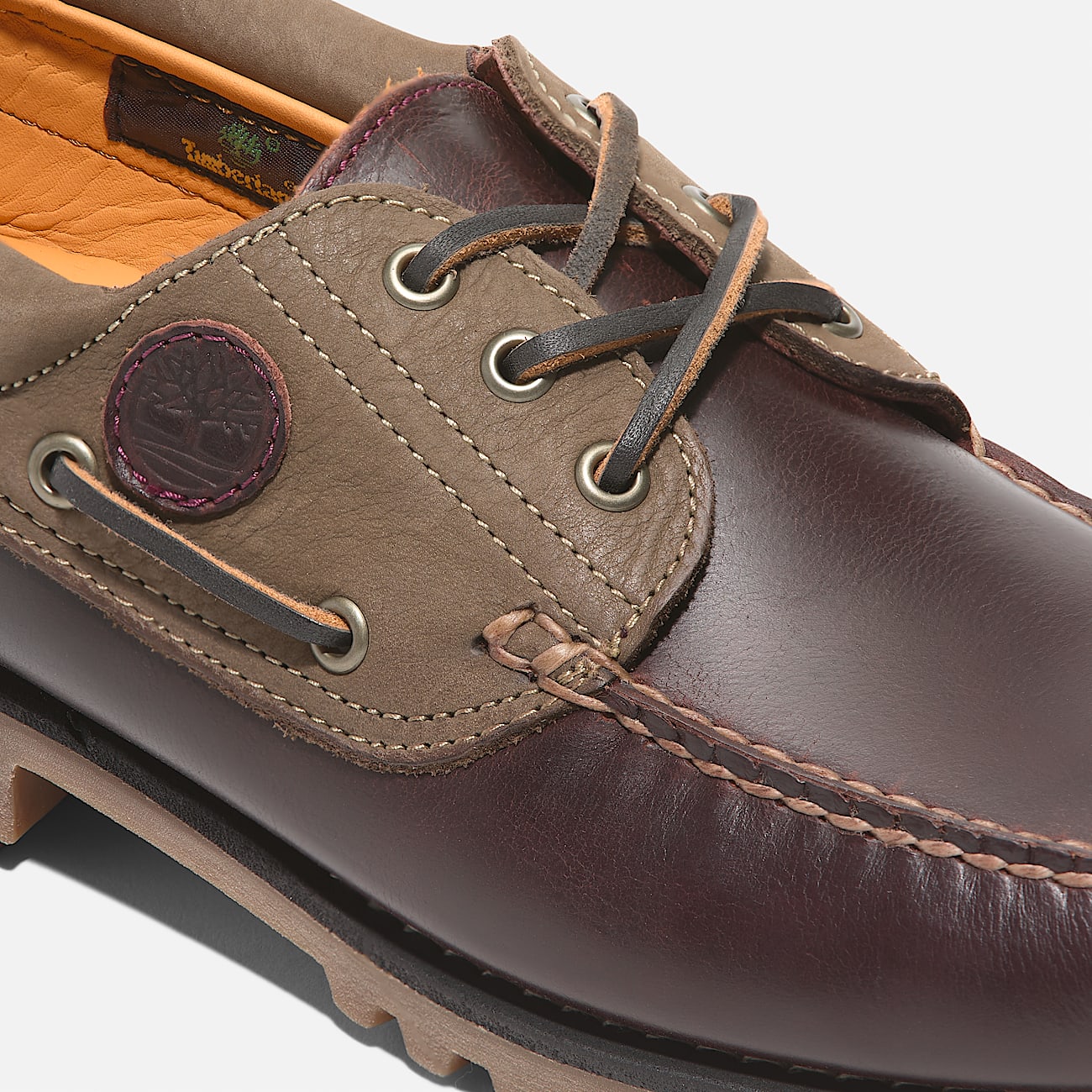 Timberland Authentic Boat Shoe for Men in Dark Red
