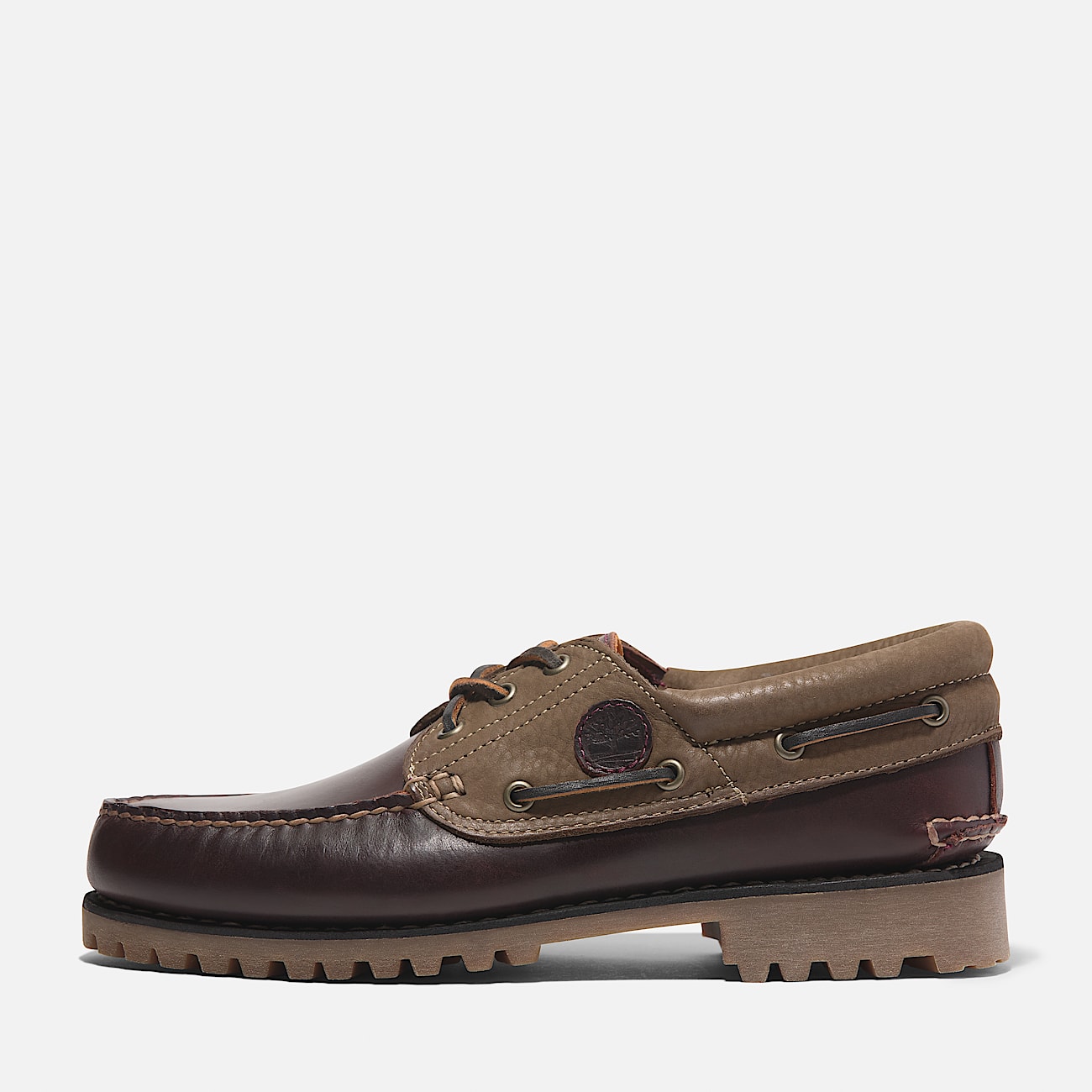Timberland® Authentic Handsewn 3-Eye Boat Shoe for Men in Green