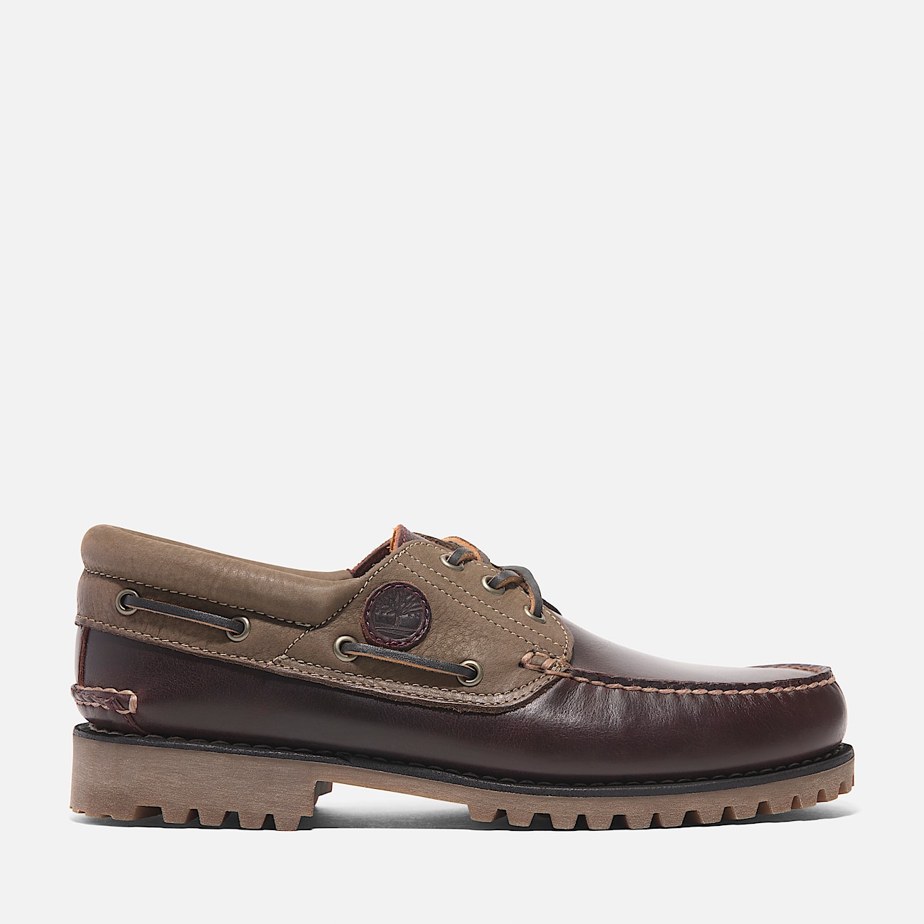 Timberland Authentic Boat Shoe for Men in Dark Red