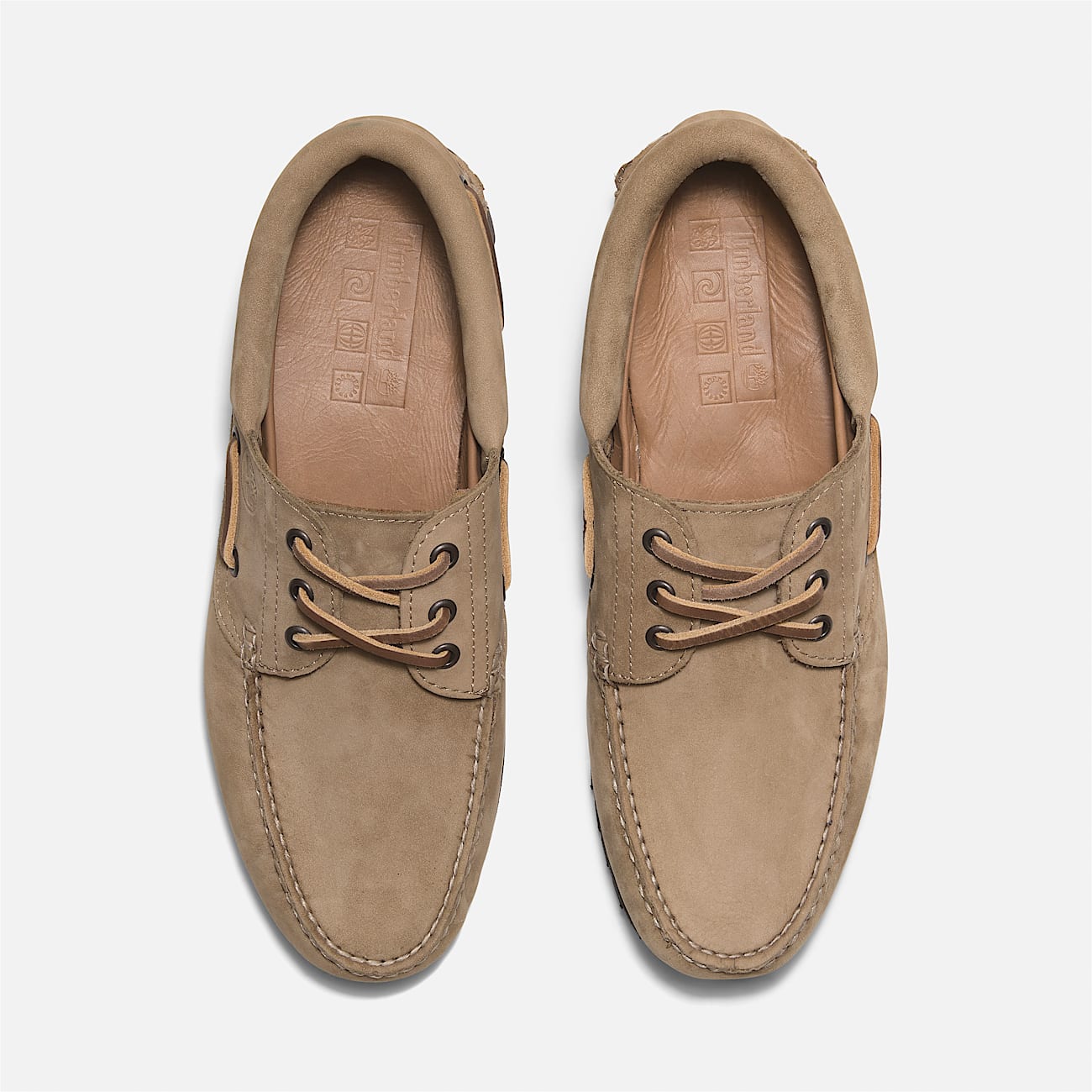 Scarpa da Barca Timberland Authentic da Uomo in beige