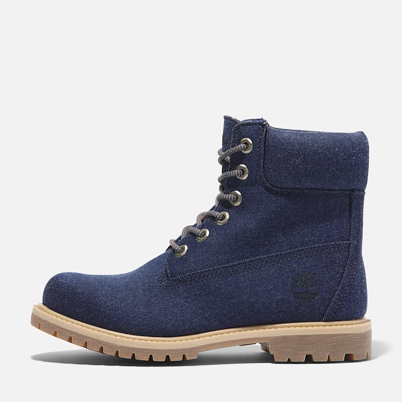 Ladies navy timberland boots on sale