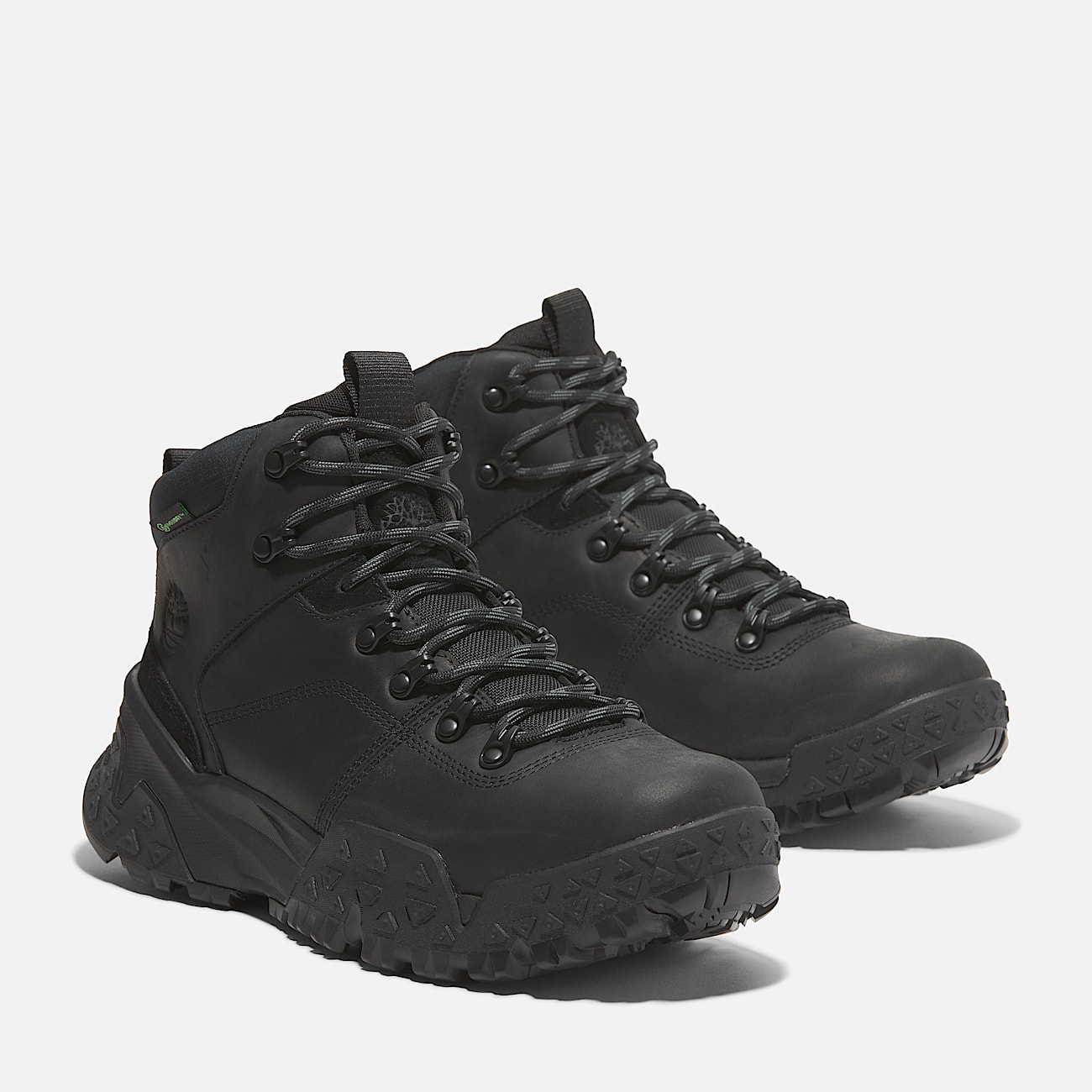 Motion Scramble Mid Lace Up Waterproof Hiking Boot for Men in Black