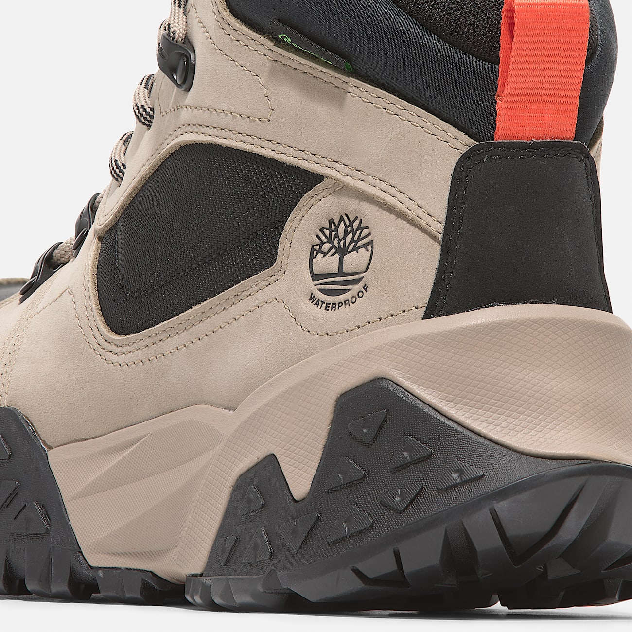 Bottine de randonnee mi haute a lacets impermeable Motion Scramble pour homme en beige et noir