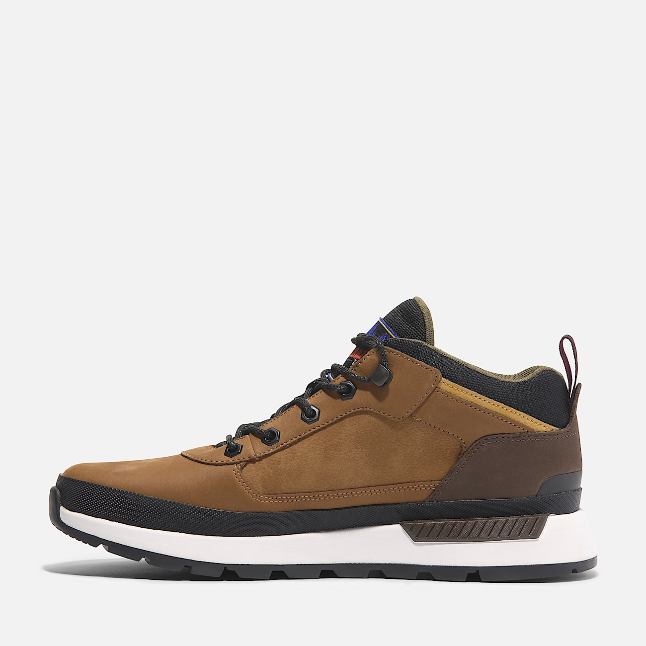 Field Trekker Mid Lace Up Trainer for Men in Brown