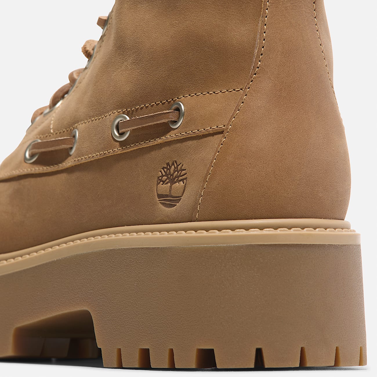 Stone Street 7 Eye Platform Boot for Women in Yellow